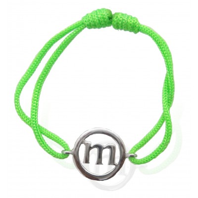Alphabets Bracelet in Silver (A-Z)